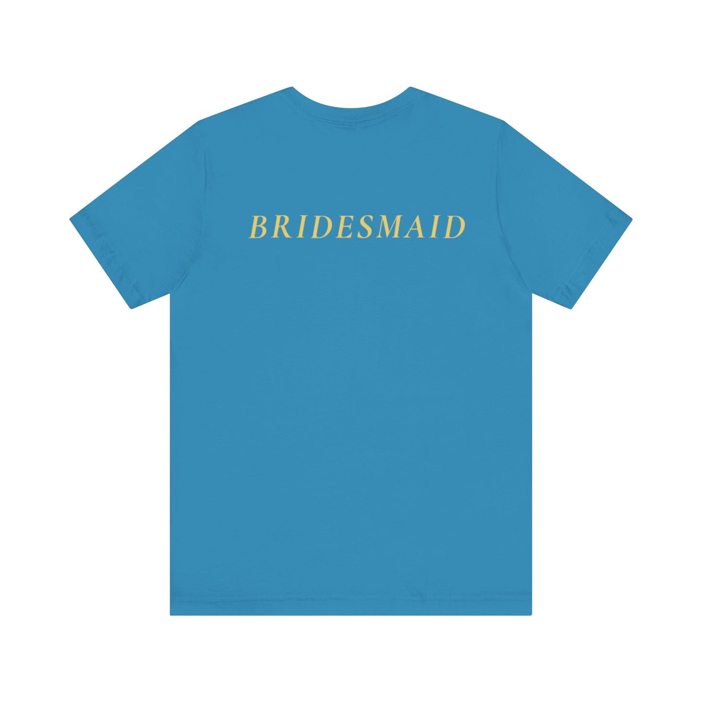 Bridal Party Unisex Jersey Short Sleeve Tee
