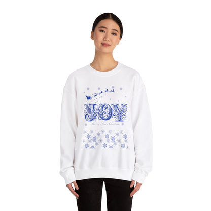 Christmas Joy Merry Finer Sweatshirt