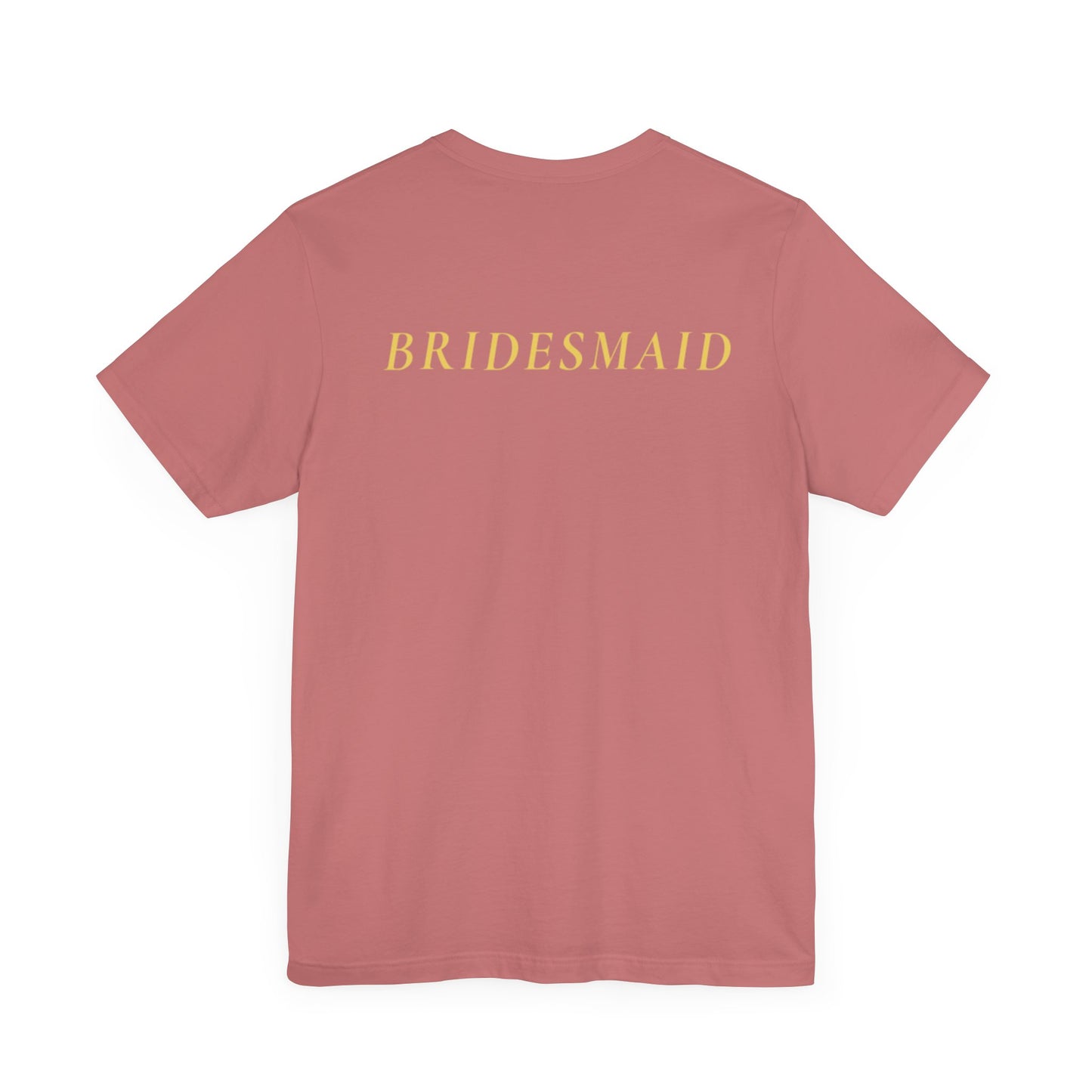 Bridal Party Unisex Jersey Short Sleeve Tee
