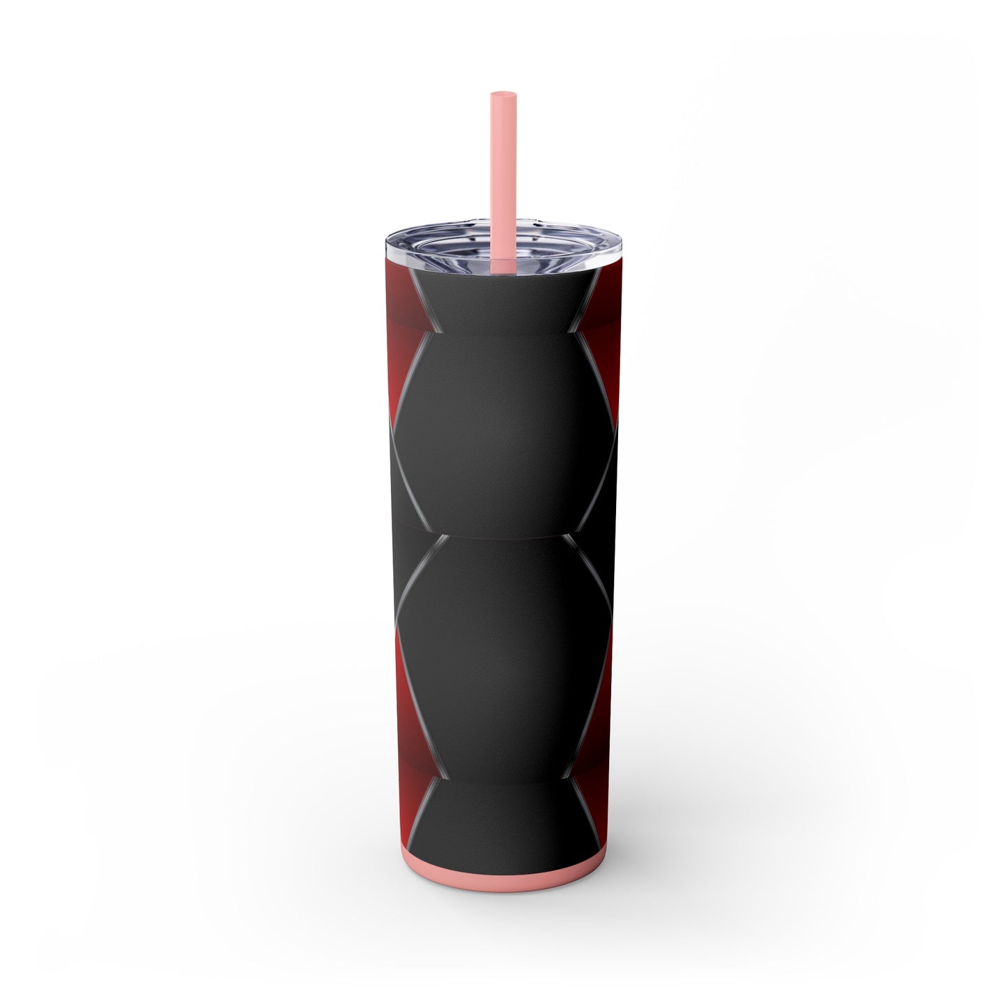 DANGER Skinny Tumbler with Straw, 20oz