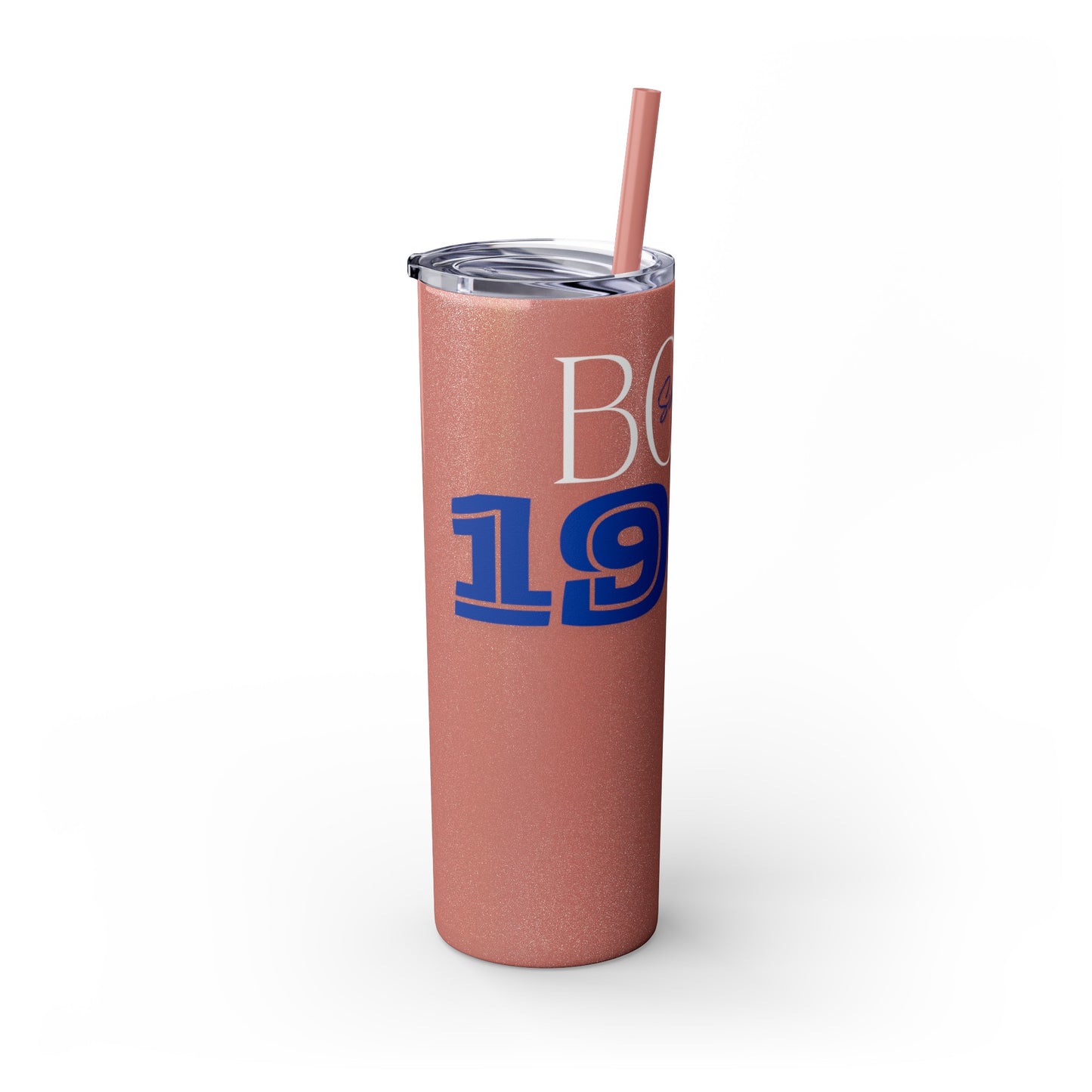 Customizable 1983 Born Skinny Tumbler with Straw, 20oz