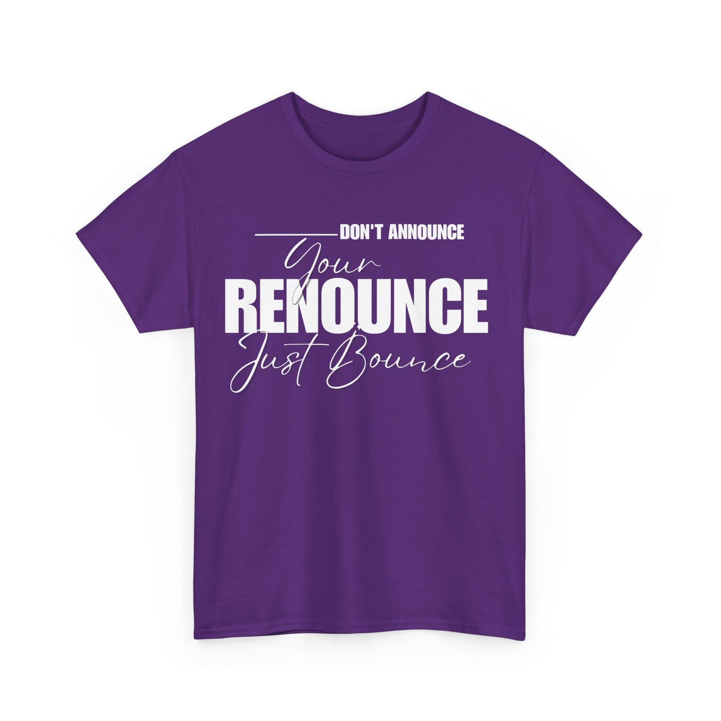 Renounce Unisex Heavy Cotton Tee