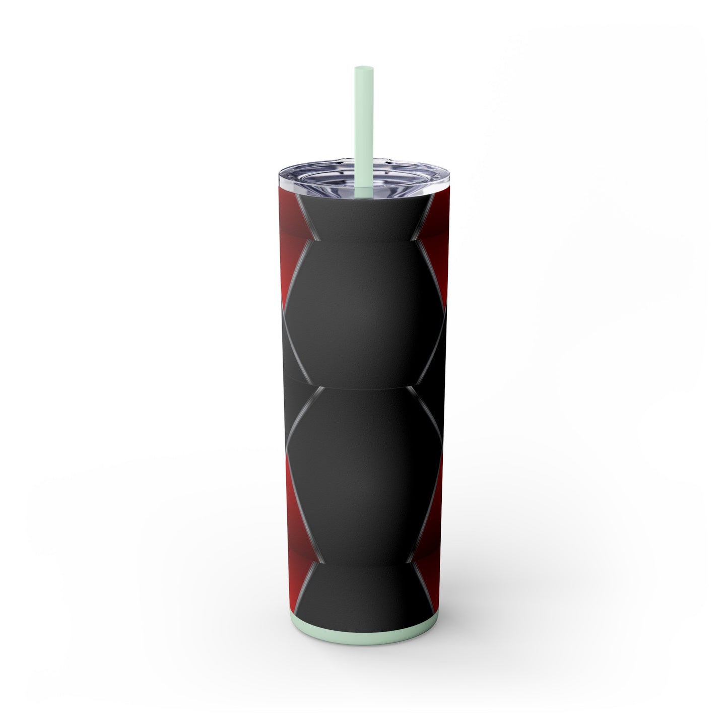 DANGER Skinny Tumbler with Straw, 20oz