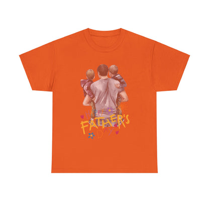 Happy Father's Day Unisex Heavy Cotton Tee