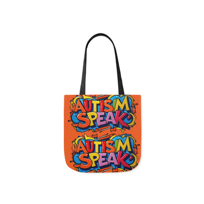 Autism Awareness Canvas Tote Bag,