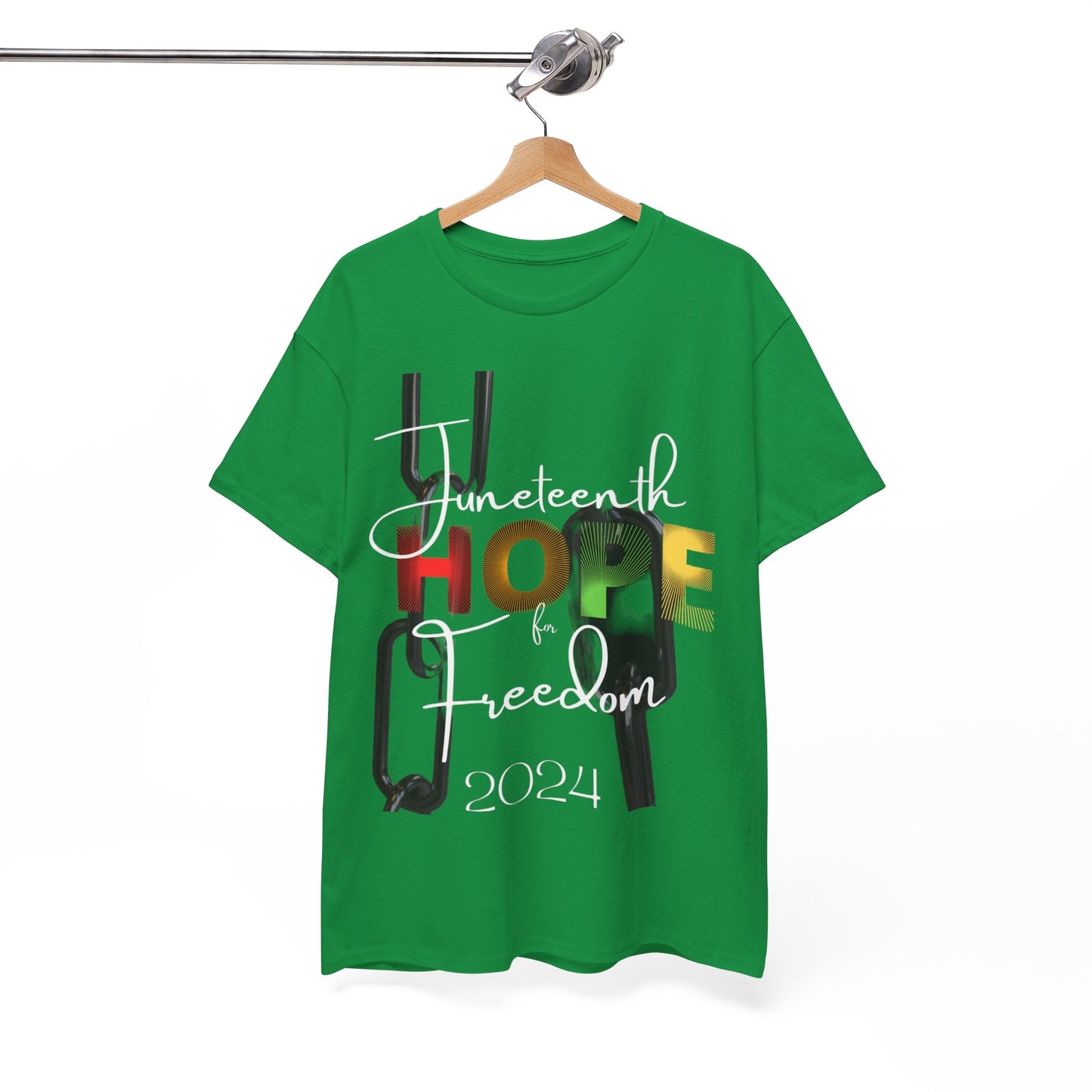 Juneteenth Hope & Freedom Unisex Heavy Cotton Tee