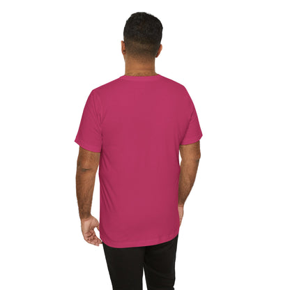 Black King Chess Tee - Unisex Jersey Short Sleeve