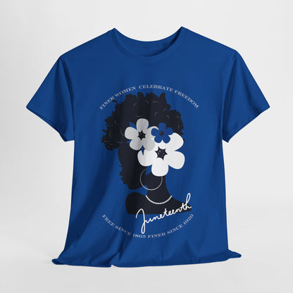 Finer Women Celebrate Freedom Heavy Cotton Tee