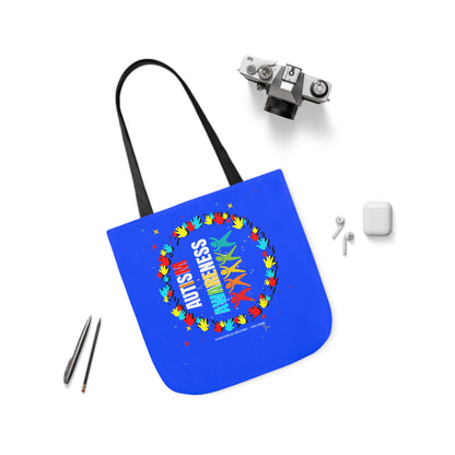 Autism Awareness Canvas Tote Bag,