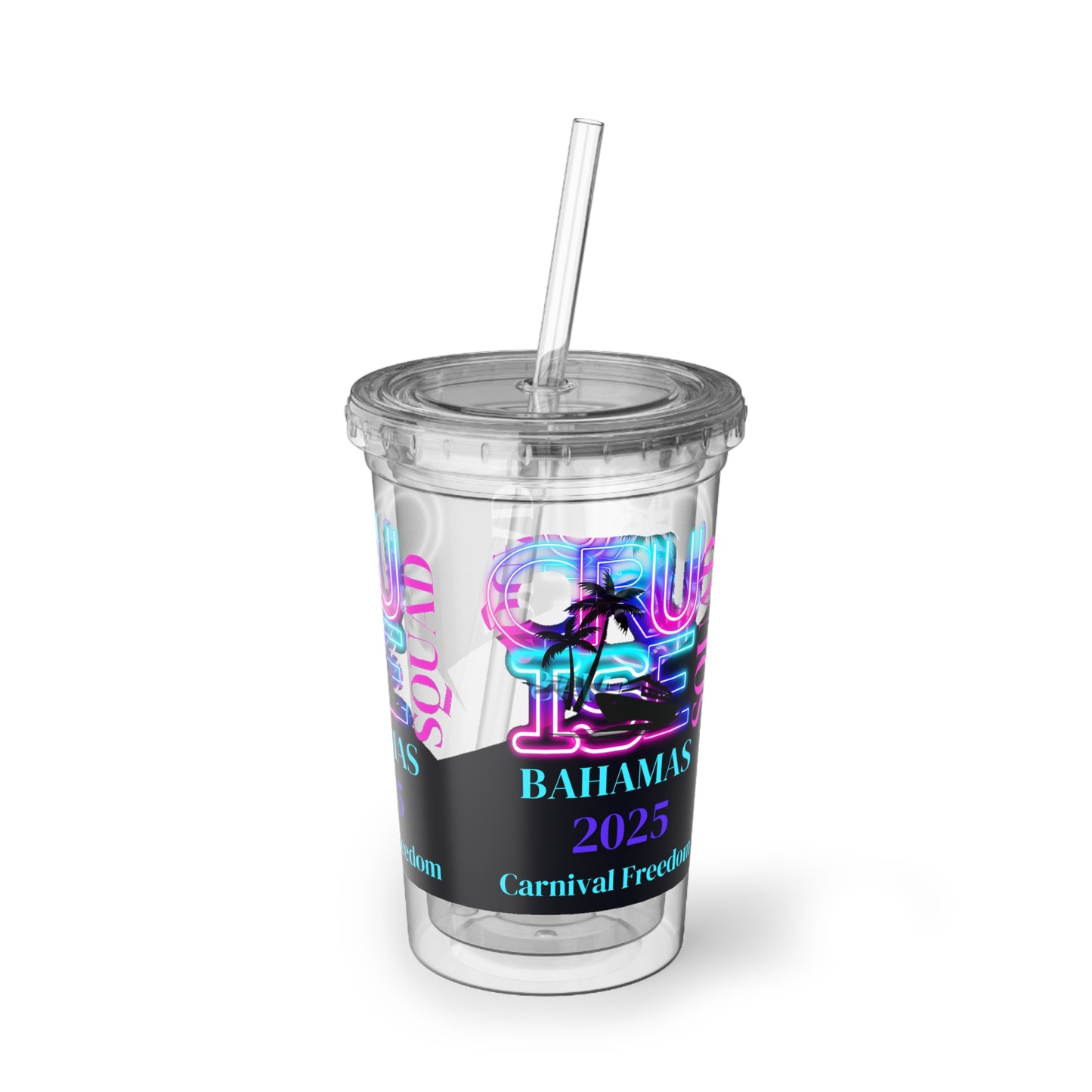 Carnival Freedom 2025 Suave Acrylic Cup