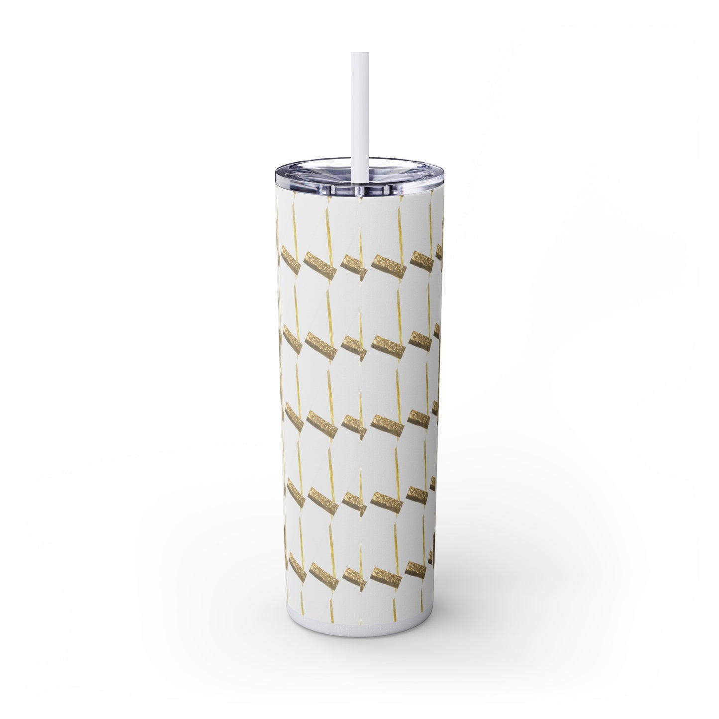 "Will you be my Bridesmaid?" Skinny Tumbler with Straw, 20oz