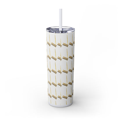 "Will you be my Bridesmaid?" Skinny Tumbler with Straw, 20oz
