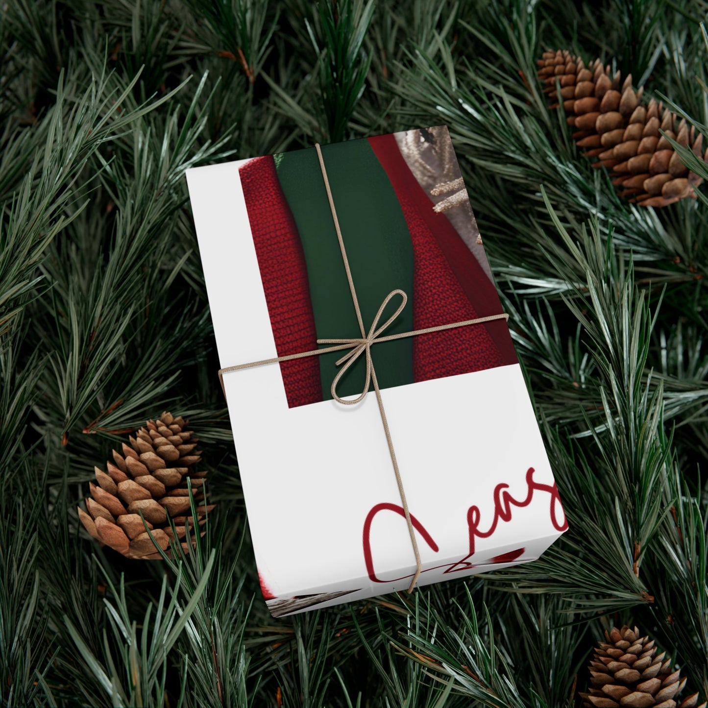 Gift Wrap-African American Inspires Seasons Greetings