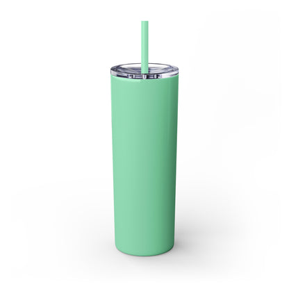 Bride Crew Skinny Tumbler with Straw, 20oz