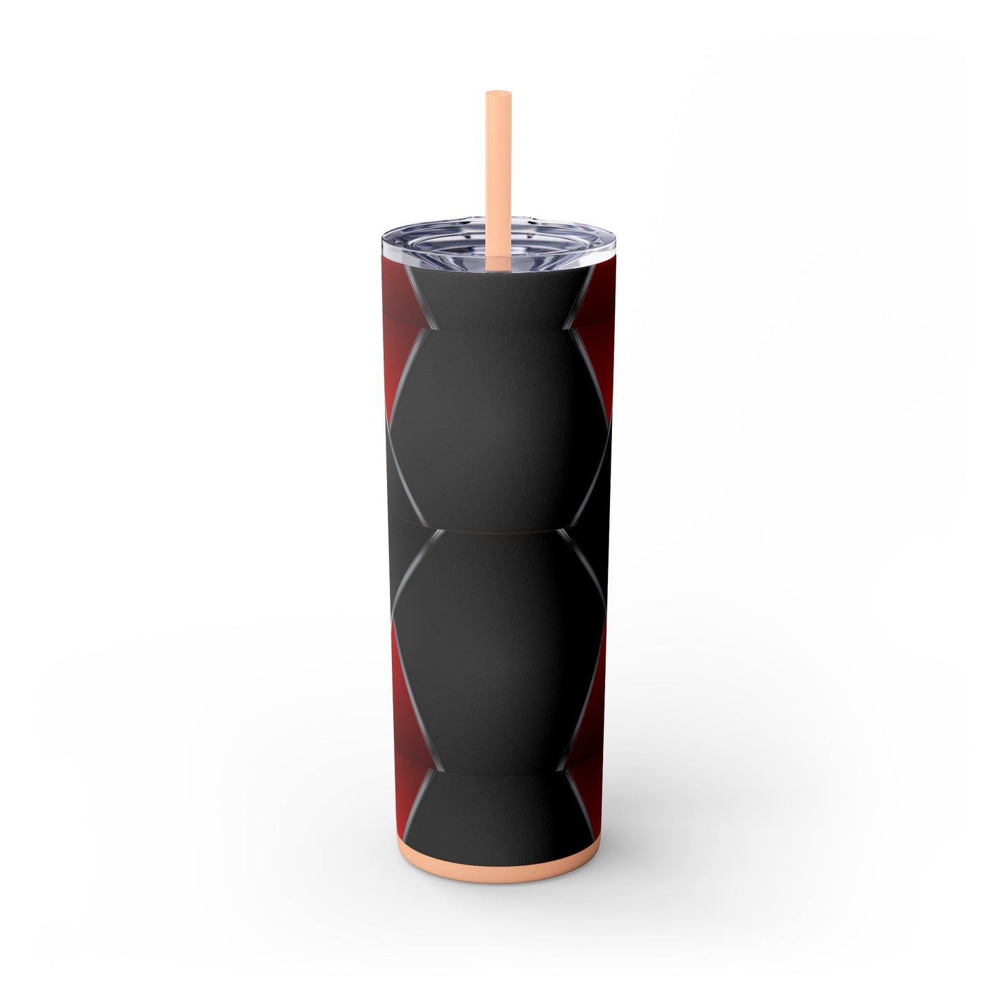 DANGER Skinny Tumbler with Straw, 20oz