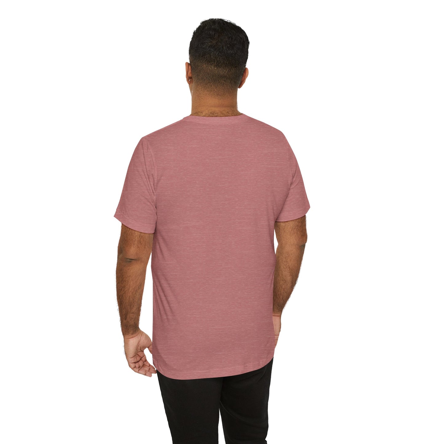 Black King Chess Tee - Unisex Jersey Short Sleeve
