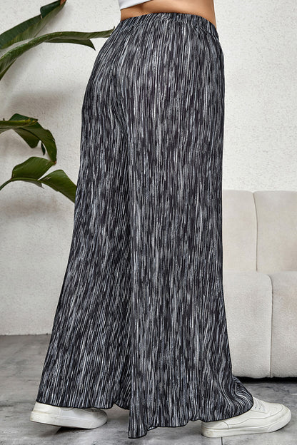 Plus Size High Waist Wide Pants-VMA Specialties Boutique