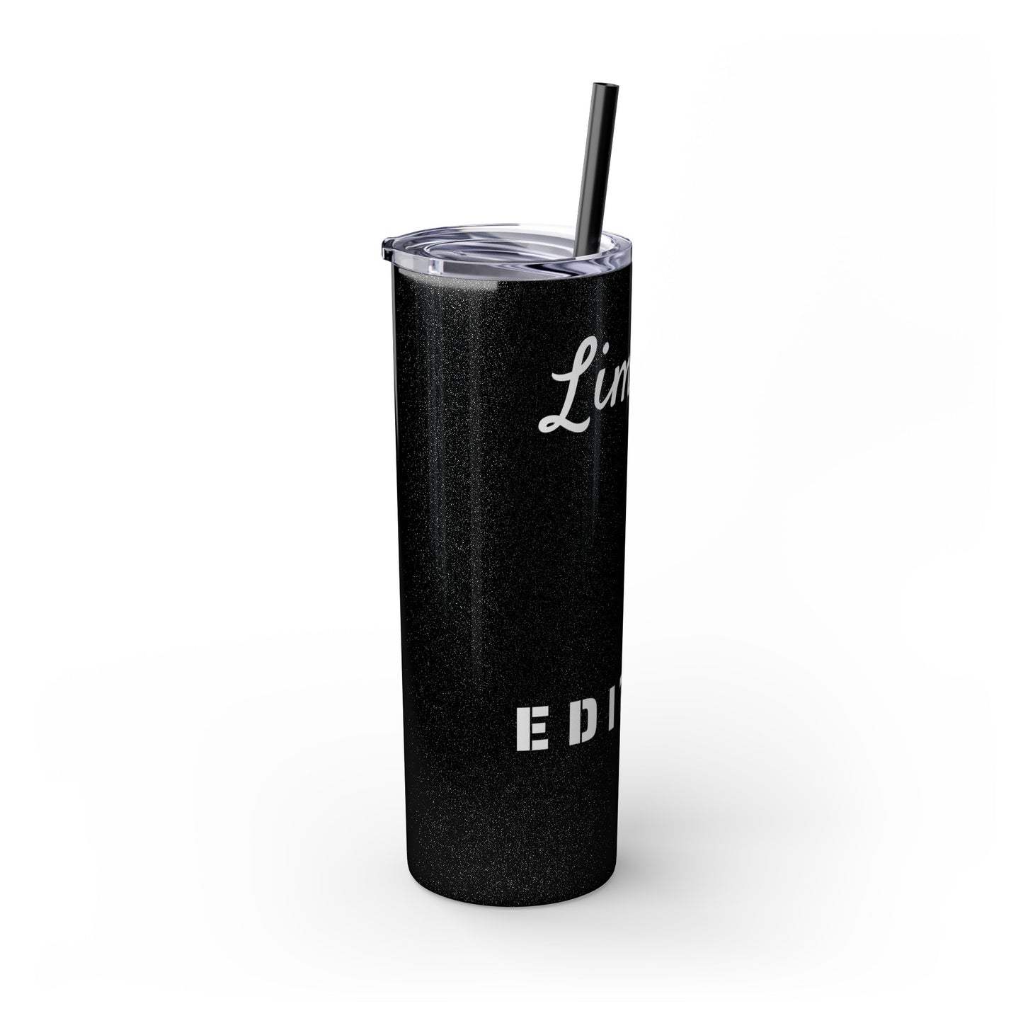Limited Edition Customizable Skinny Tumbler with Straw, 20oz