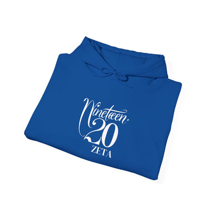 Zeta Founding Year Royal Blue Hoodie