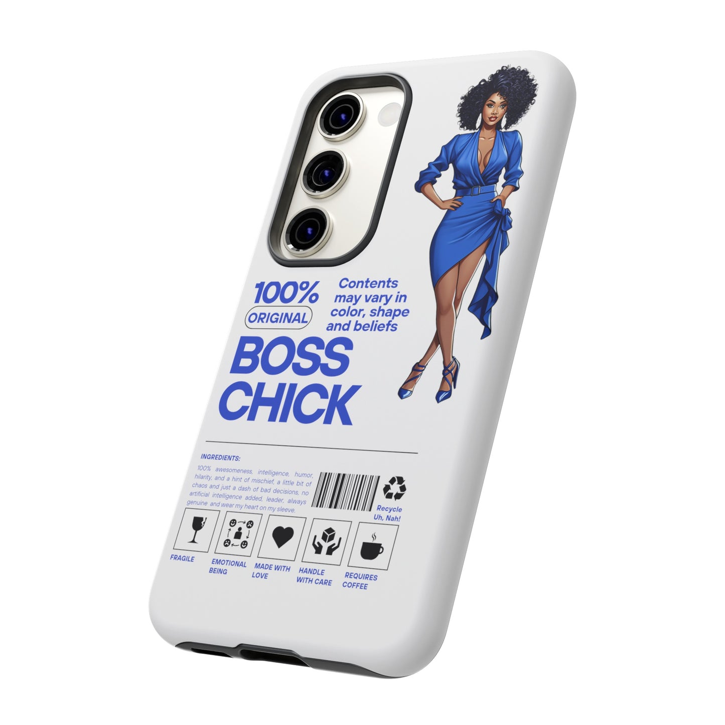 Boss Chick Label Tough Cases