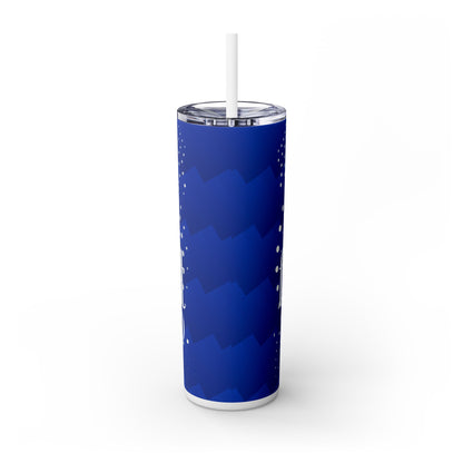 The Finest Tumbler Personnel Skinny Tumbler with Straw, 20oz