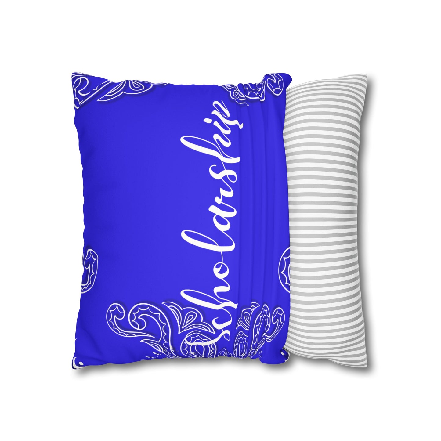 Scholarship 1920 Faux Suede Square Pillowcase