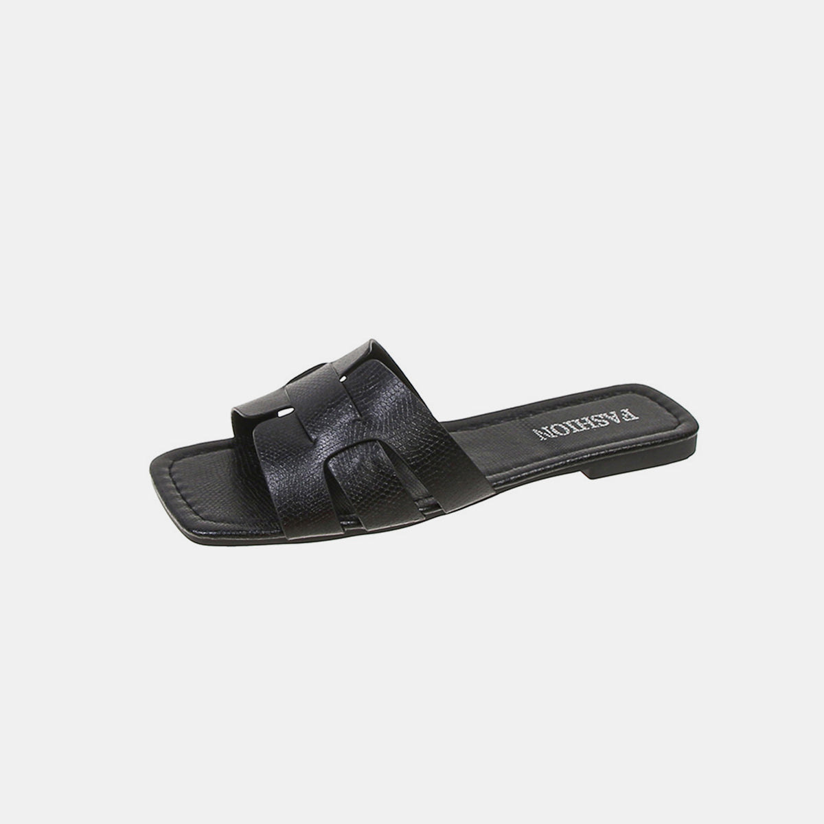 Open Toe PU Leather Sandals-VMA Specialties Boutique