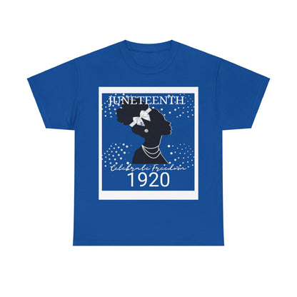 Juneteenth Celebrate Freedom Heavy Cotton Tee