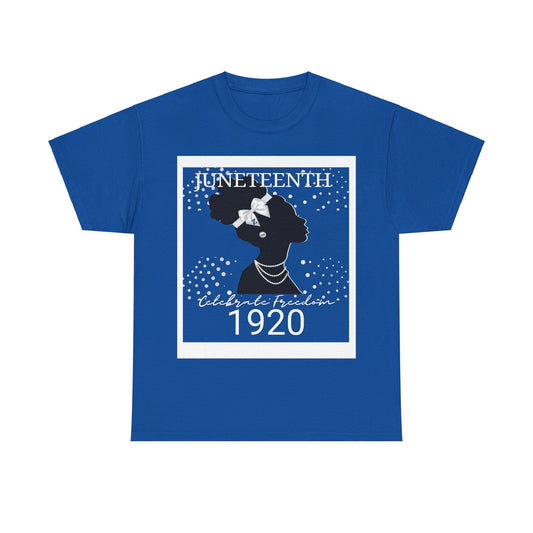 Juneteenth Celebrate Freedom Heavy Cotton Tee