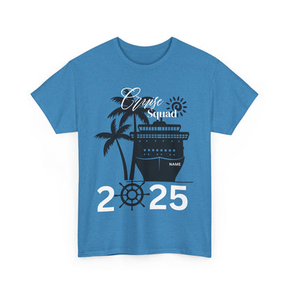 T-Shirt Cruise Squad 2025 Family Friends Girl's Trip Memory Maker