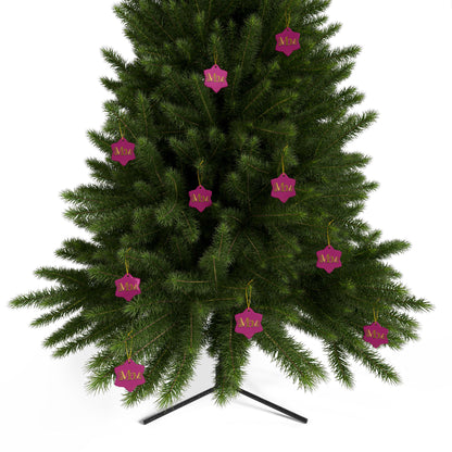 Mom Ceramic Ornaments, 2-Side Print, (1pc, 3pcs, 5pcs, 10pcs)