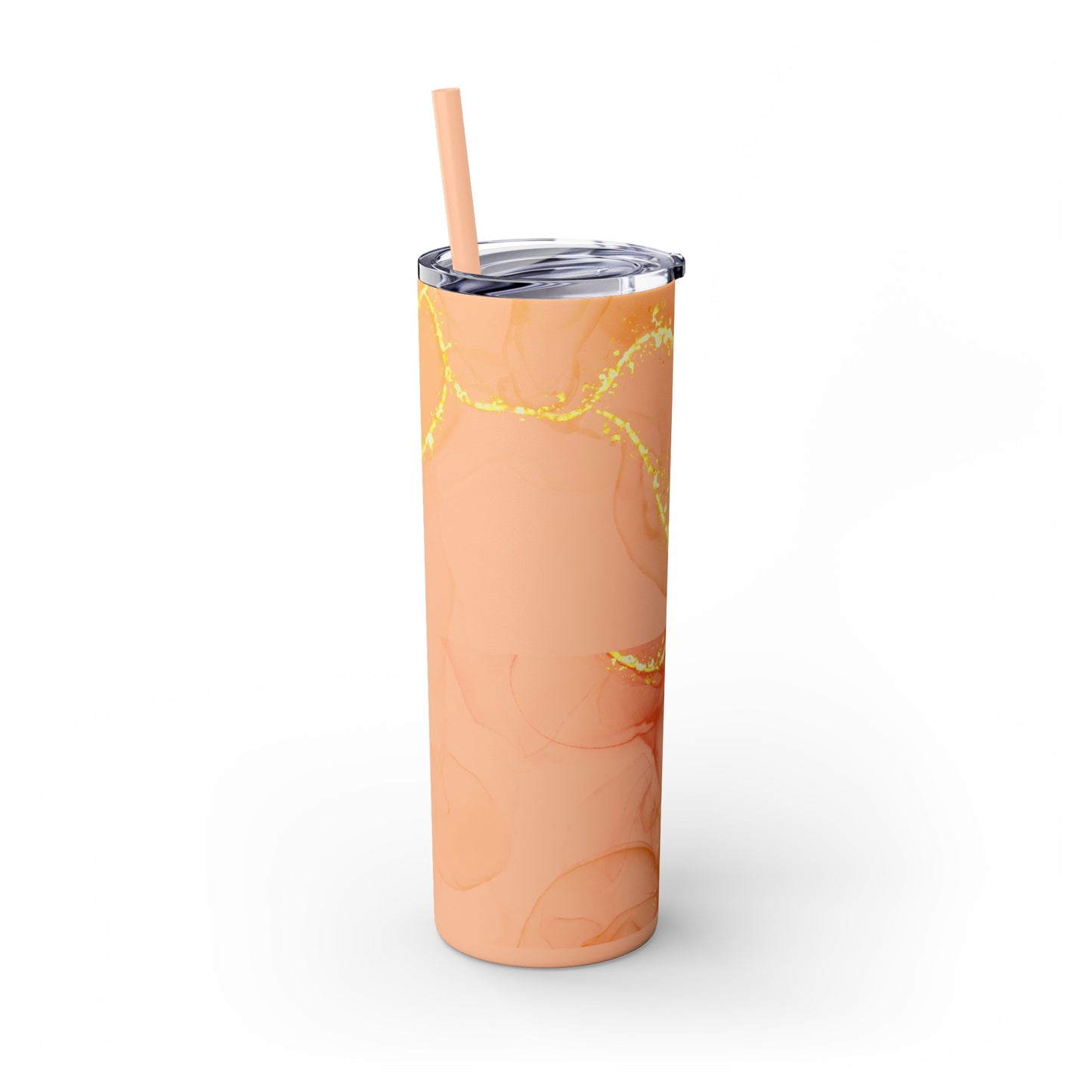 Fire  Skinny Tumbler with Straw, 20oz Model# 051701