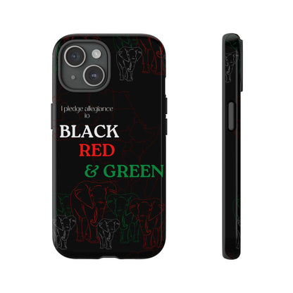 Black, Red & Green Tough Cases-VMA Specialties Boutique