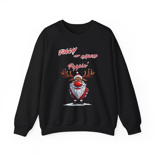 Christmas Antlers Crewneck Sweatshirt