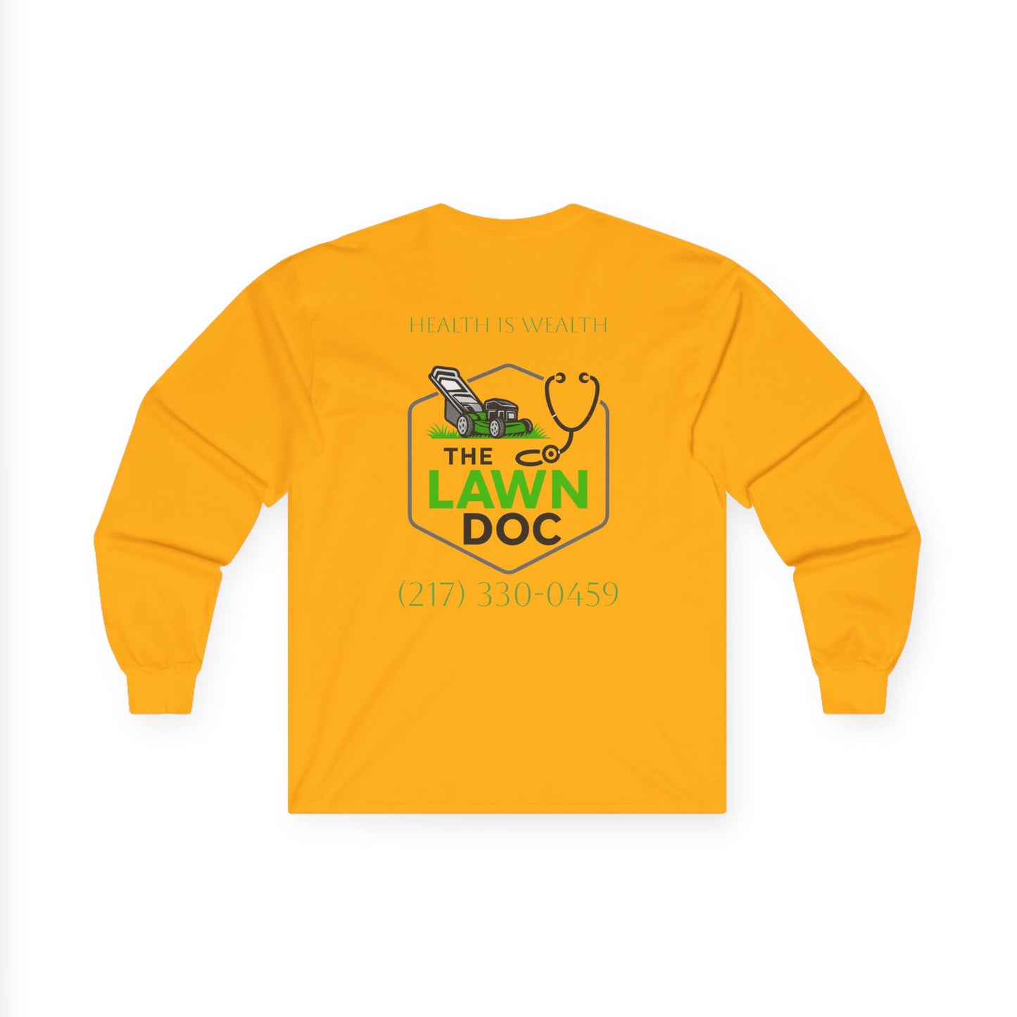 Lawn Care Doctor Long Sleeve Tee - Perfect Gift for Gardeners