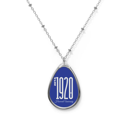 Zeta 1920 HU Necklace Oval Necklace