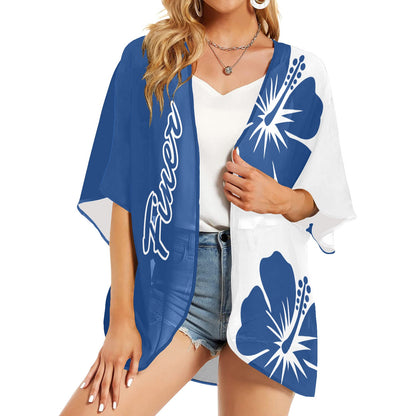 Women's Kimono Chiffon Cover Up (H51)