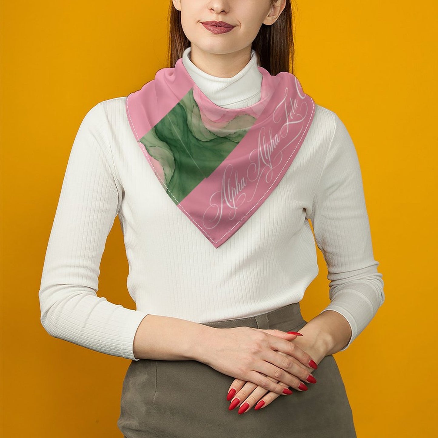 Signature Panel Scarf