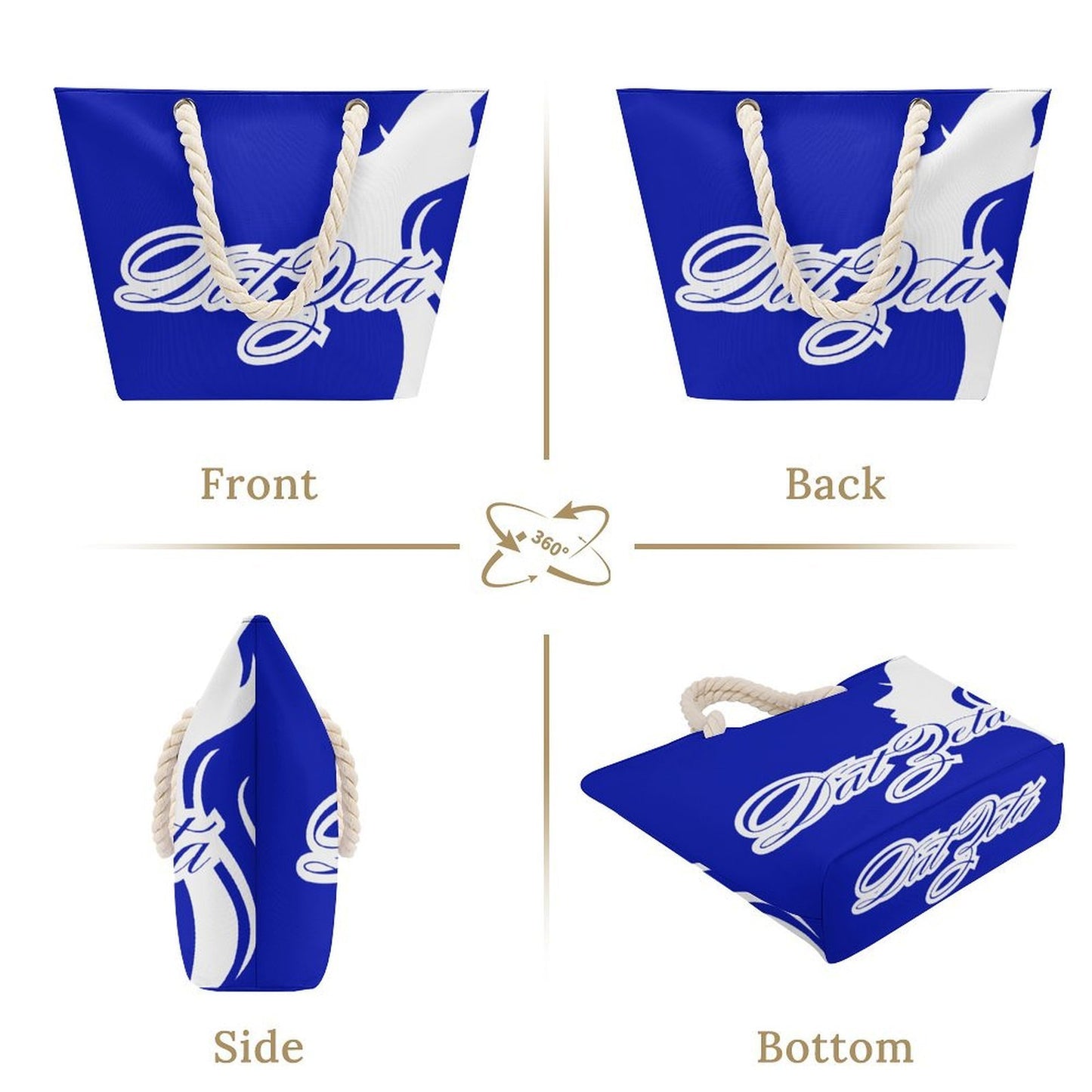 Dat Zeta Signature Beach Tote