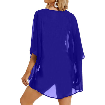 Women's Kimono Chiffon Cover Up (H51)
