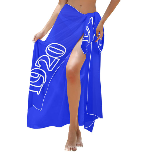 1920 CoverUp Long Beach Sarong Wrap