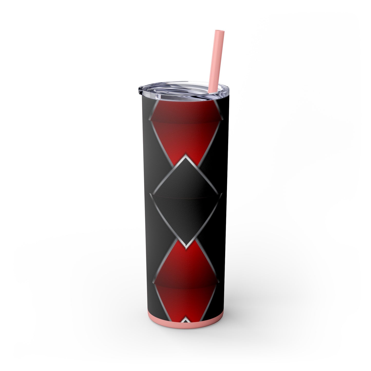 DANGER Skinny Tumbler with Straw, 20oz