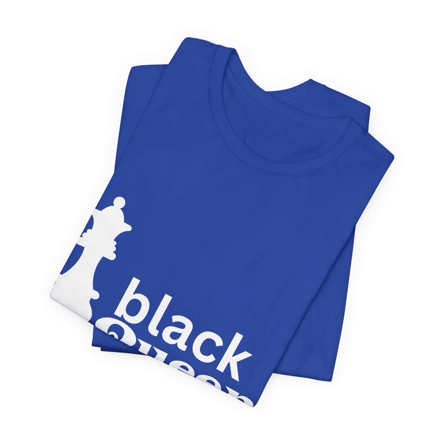 Black Queen Chess Tee - Unisex Jersey Short Sleeve