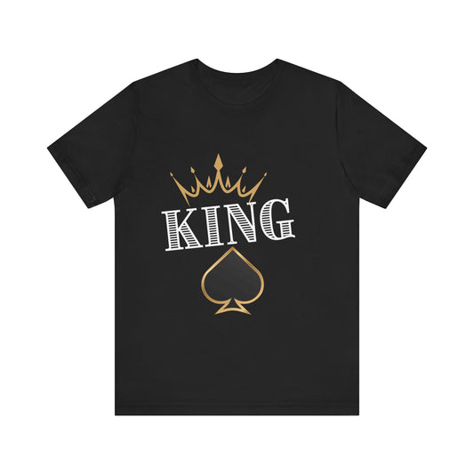King Spades Tee - Unisex Jersey Short Sleeve