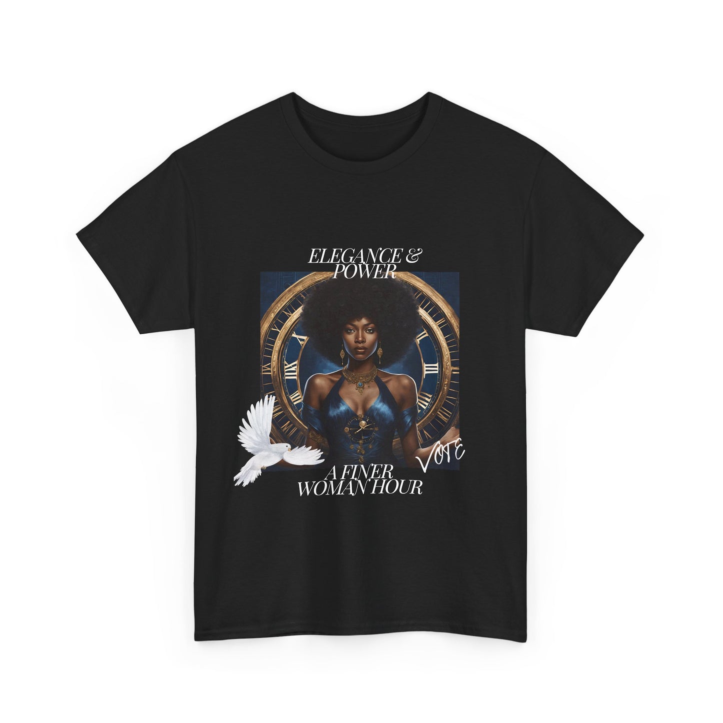 Elegance & Power. VOTE Heavy Cotton Tee