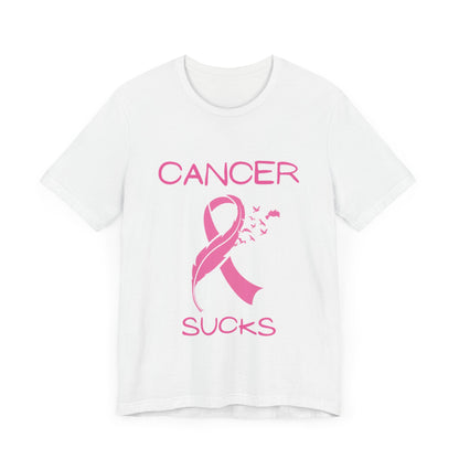 Cancer Suckx T-Shirt Cancer Awareness Support Unisex Tee