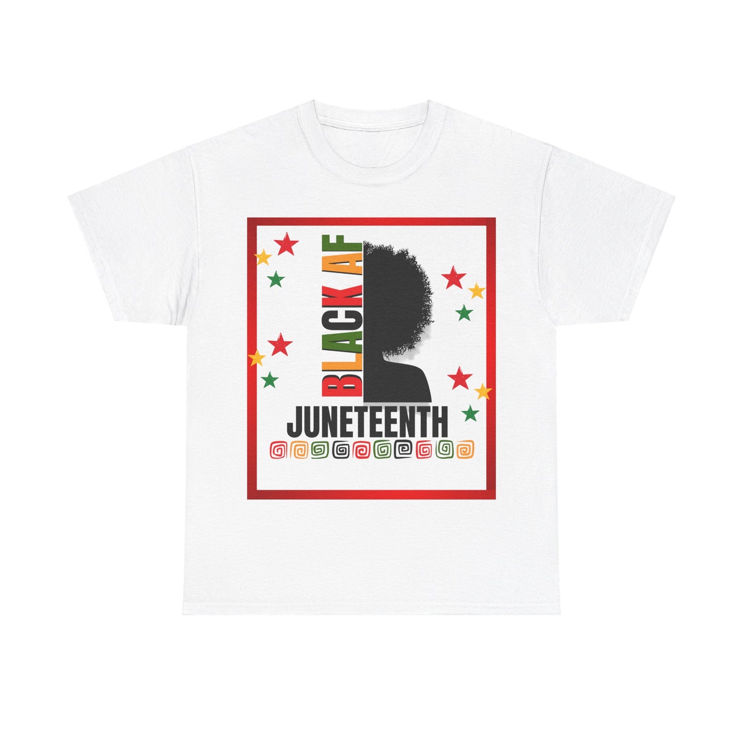 Black AF Celebrate Freedom Heavy Cotton Tee