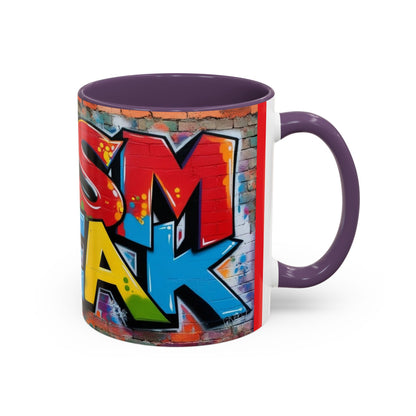 Coffee Mug - Autism Speak Graffiti Style Design