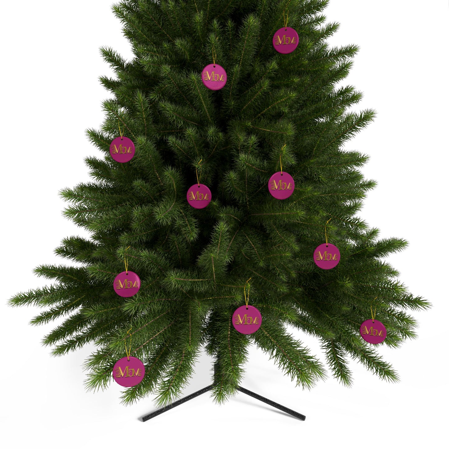 Mom Ceramic Ornaments, 2-Side Print, (1pc, 3pcs, 5pcs, 10pcs)