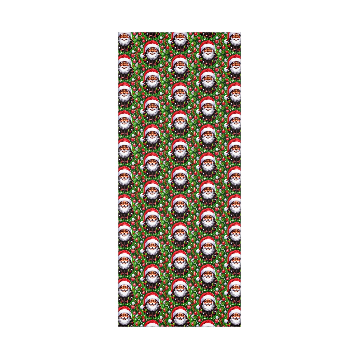Christmas Cheer African American Wrapping Papers, Holiday Ornaments, Rosy Cheeks, Nose, Xmas Spirit Decor, Party
